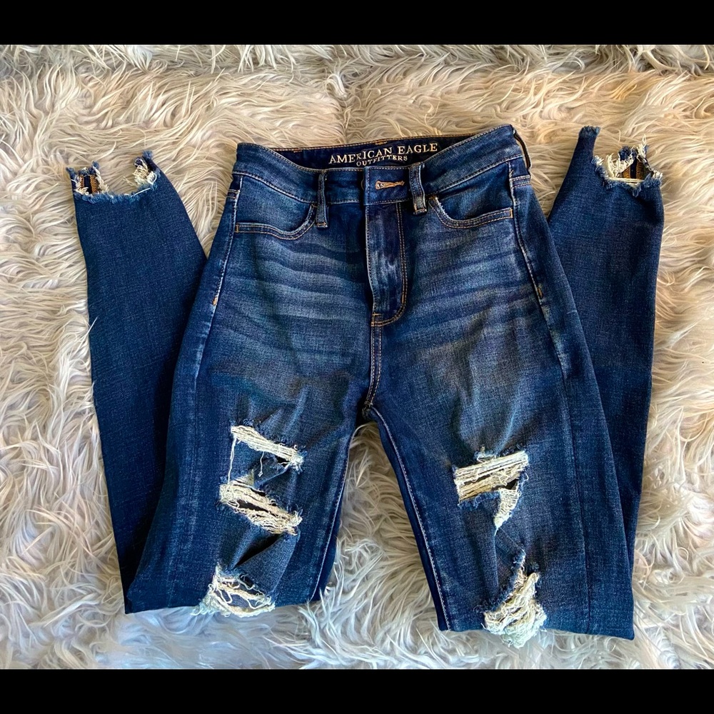 American Eagle Outfitters
hi-rise jeggings in size 0 short